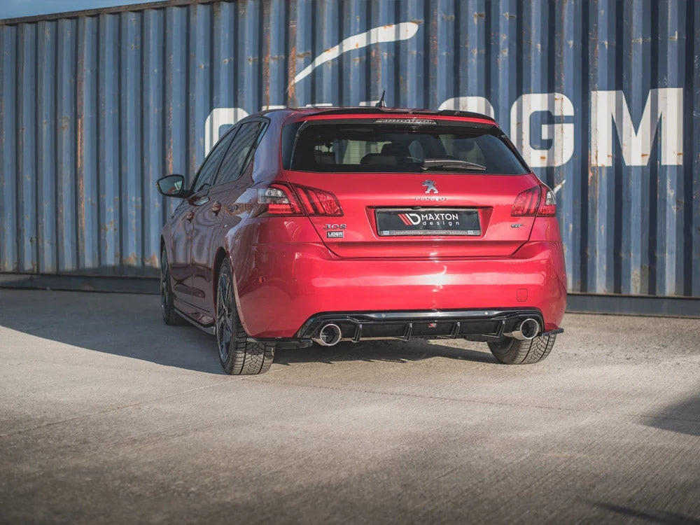 Maxton Design Rear Side Splitters Peugeot 308 GT MK2 Facelift 2017-
