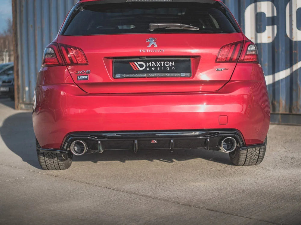 Maxton Design Rear Side Splitters Peugeot 308 GT MK2 Facelift 2017-