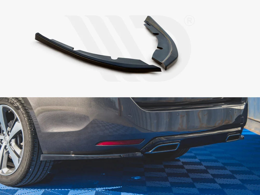 Maxton Design Rear Side Splitters Peugeot 308 SW MK2 Facelift 2017-