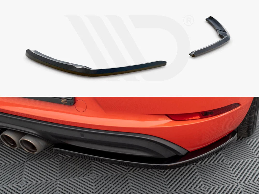 Maxton Design Rear Side Splitters Porsche 718 Cayman 982c