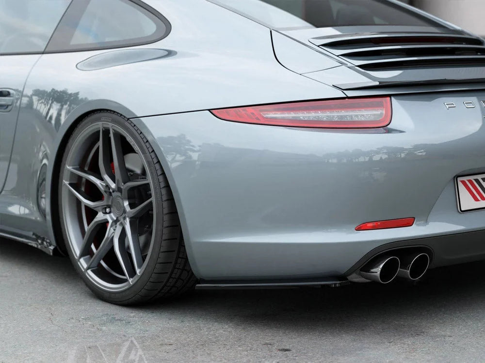 Maxton Design Rear Side Splitters Porsche 911 Carrera 991 11-16