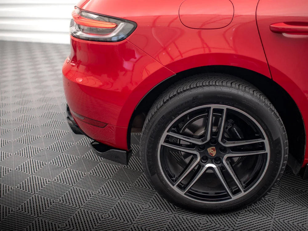 Maxton Design Rear Side Splitters Porsche Macan Mk1 Facelift