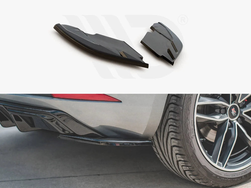 Maxton Design Rear Side Splitters Seat Leon MK3 FR Facelift 16-19