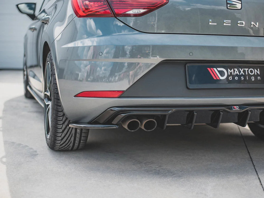 Maxton Design Rear Side Splitters Seat Leon MK3 FR Facelift 16-19