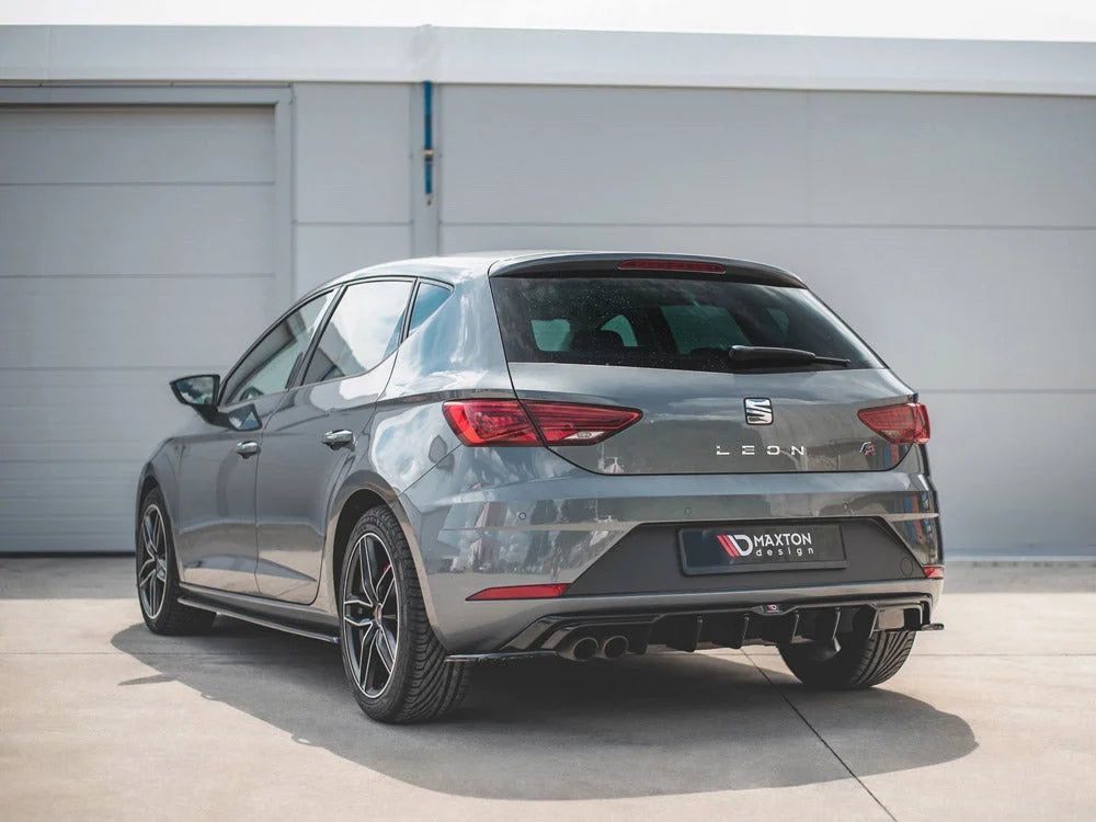 Maxton Design Rear Side Splitters Seat Leon MK3 FR Facelift 16-19