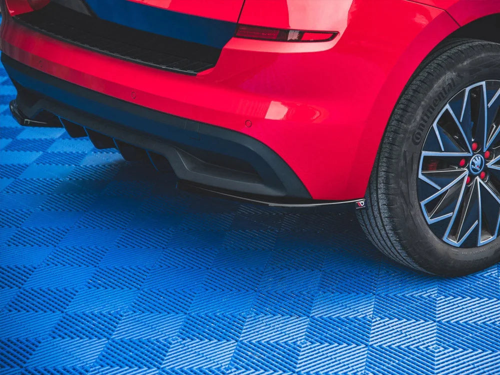 Maxton Design Rear Side Splitters Skoda Kamiq 2019-