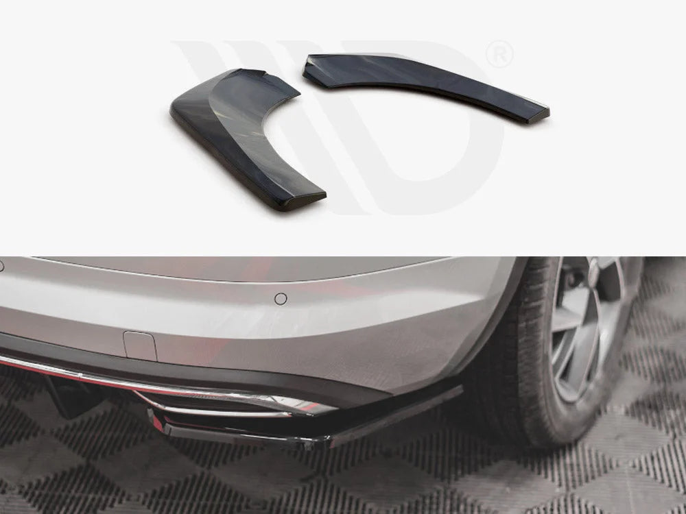 Maxton Design Rear Side Splitters Skoda Kodiaq Sportline 2017-