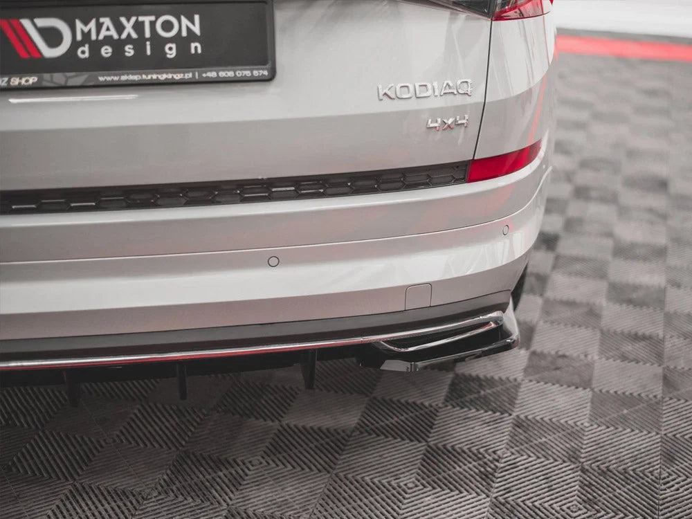Maxton Design Rear Side Splitters Skoda Kodiaq Sportline 2017-