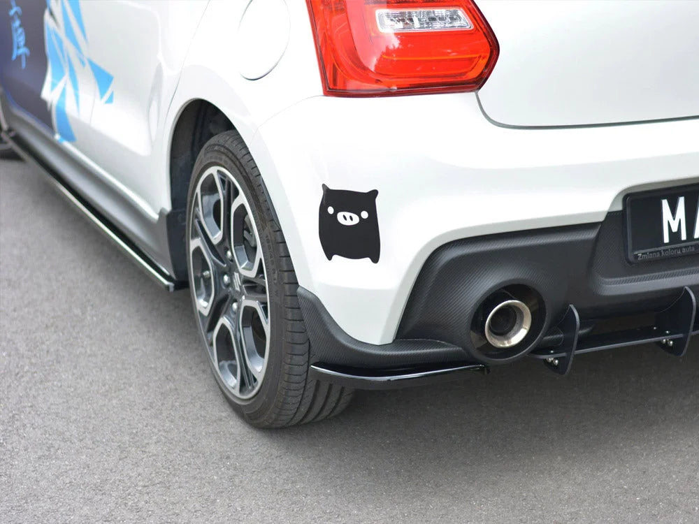 Maxton Design Rear Side Splitters Suzuki Swift 6 Sport 2018-