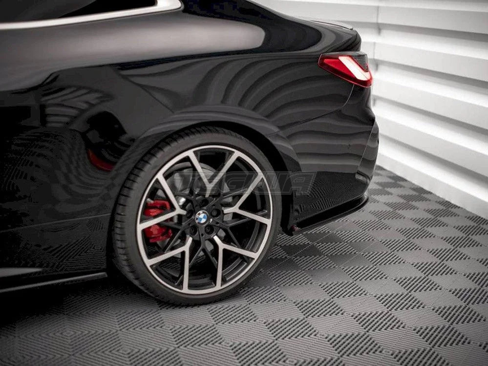 Maxton Design Rear Side Splitters V.1 BMW 4-Series M-pack G22 2020-
