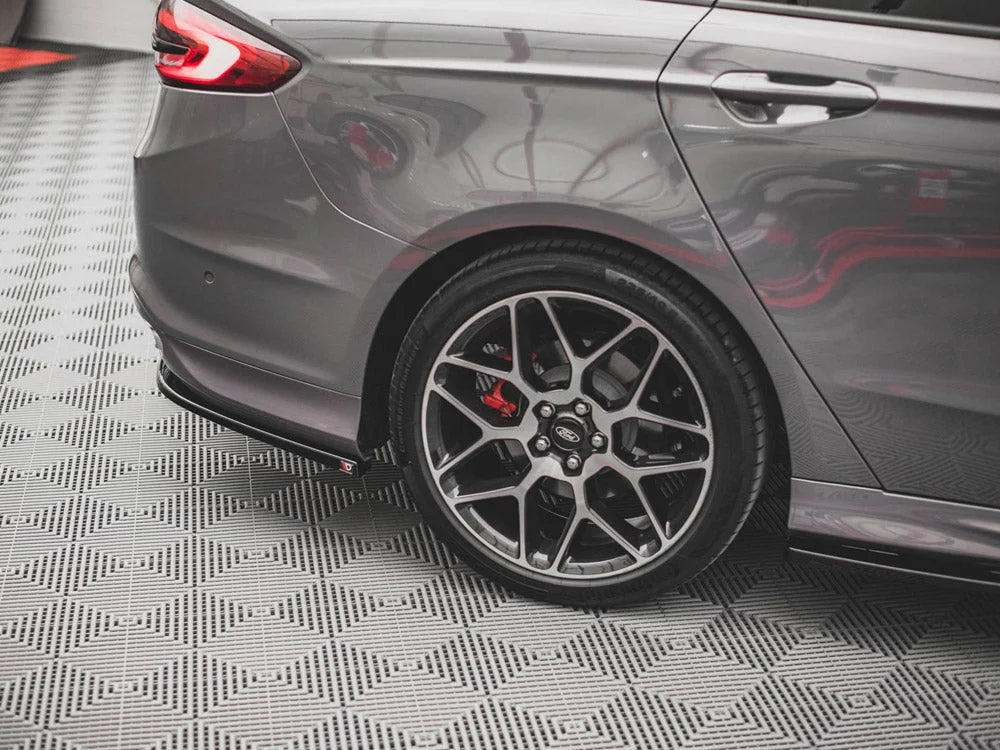 Maxton Design Rear Side Splitters V.1 Ford Mondeo ST-Line MK5 Facelift 2019-