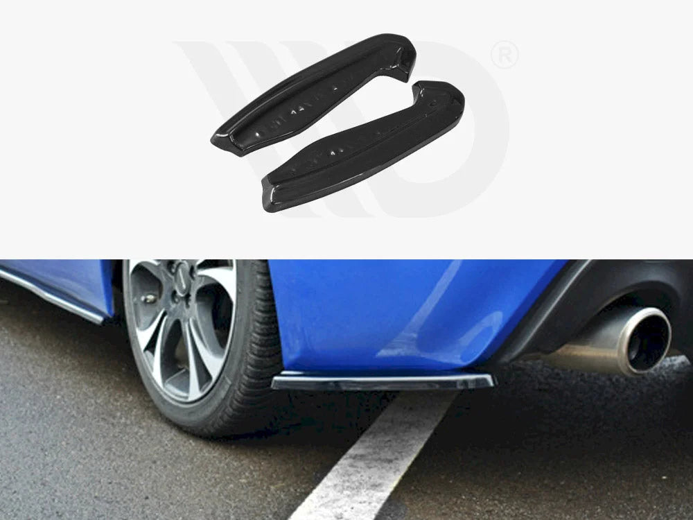 Maxton Design Rear Side Splitters V.1 Subaru BRZ Facelift 17-20