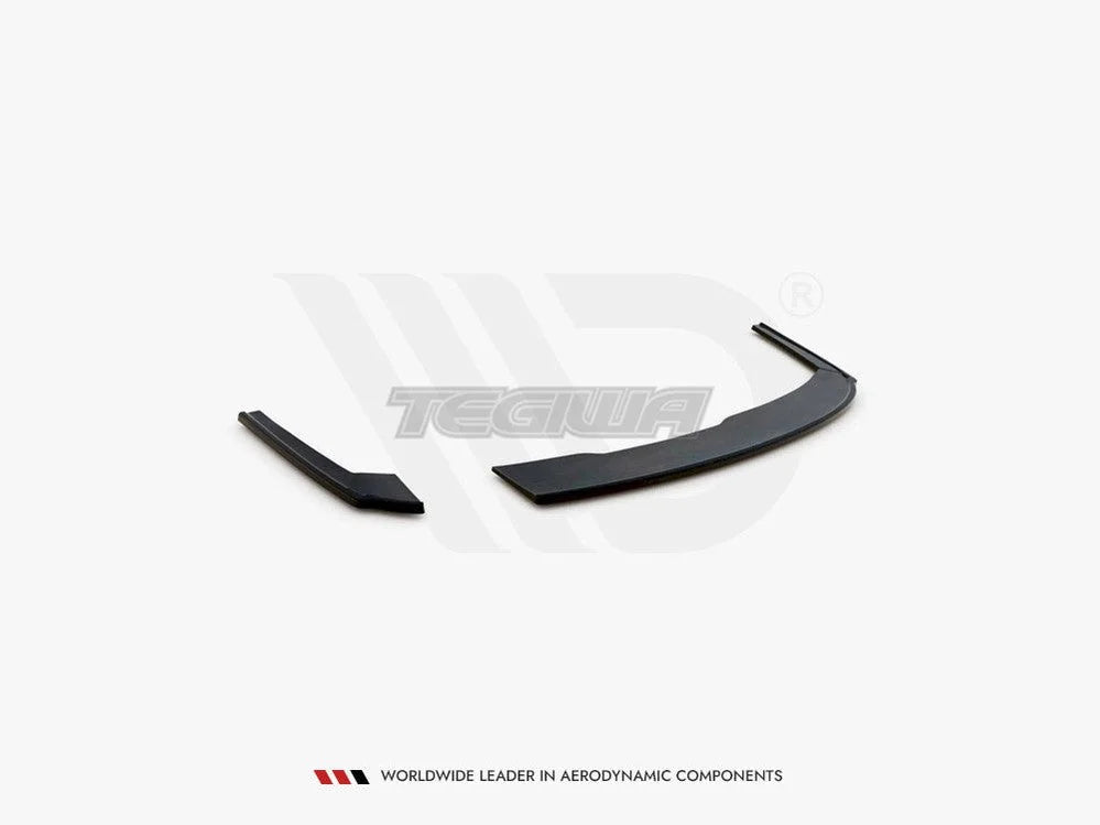 Maxton Design Rear Side Splitters V.2 Audi A4 S-line B9 15-19