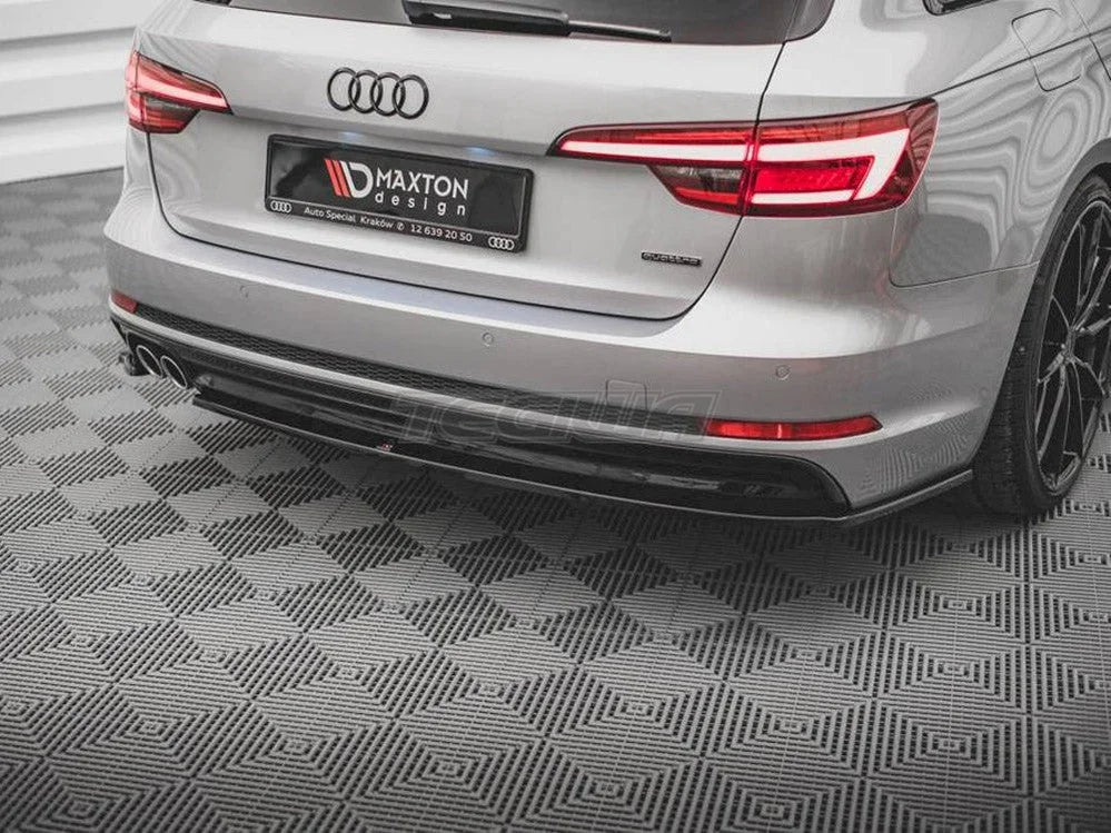 Maxton Design Rear Side Splitters V.2 Audi A4 S-line B9 15-19