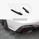 Maxton Design Rear Side Splitters V.2 Audi RS6 C8 RS7 C8 2019-