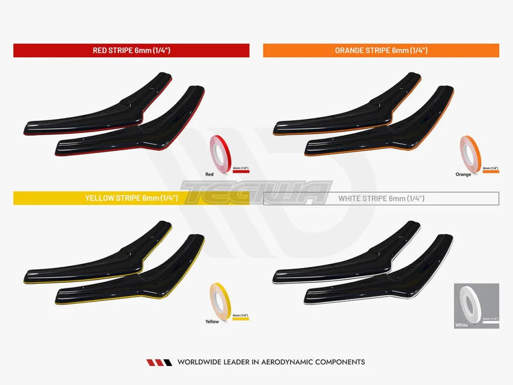 Maxton Design Rear Side Splitters V.2 Audi S8 D5