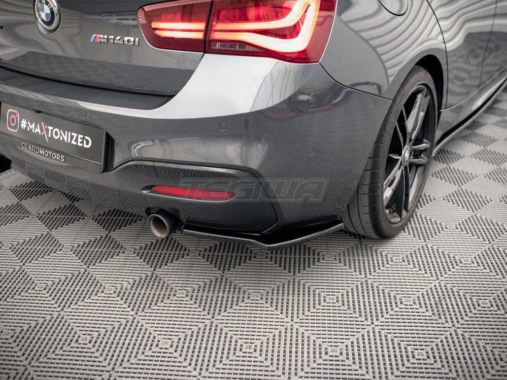 Maxton Design Rear Side Splitters V.2 BMW 1-Series F20 F21 M-power Facelift