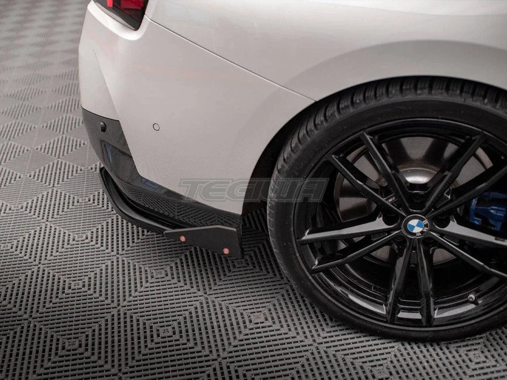 Maxton Design Rear Side Splitters V.2 + Flaps BMW 2-Series Coupe M-Pack G42