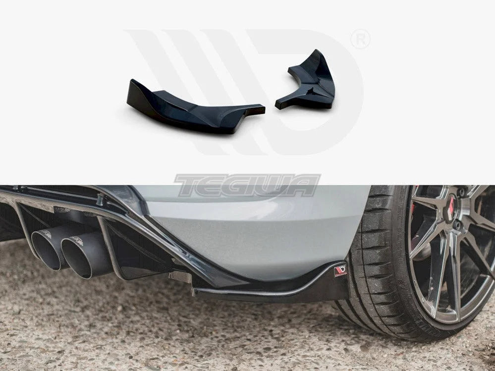 Maxton Design Rear Side Splitters V.2 Ford Fiesta MK8 ST