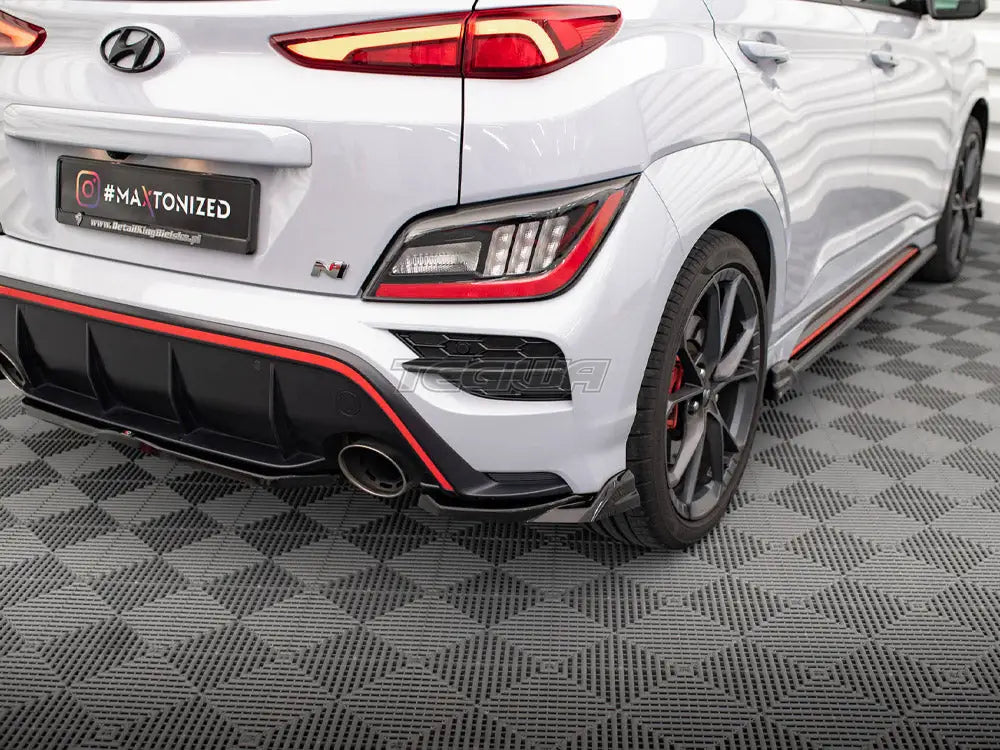 Maxton Design Rear Side Splitters V.2 Hyundai Kona Mk1