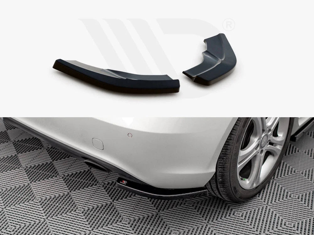 Maxton Design Rear Side Splitters V.2 Mercedes A W176 12-15
