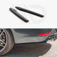 Maxton Design Rear Side Splitters V.2 Seat Leon Cupra MK3 Facelift Estate 17-19