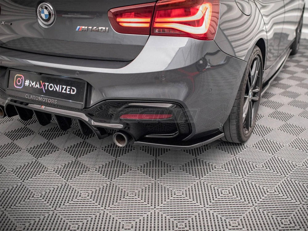 Maxton Design Rear Side Splitters V.3 BMW 1-Series F20 M-power Facelift