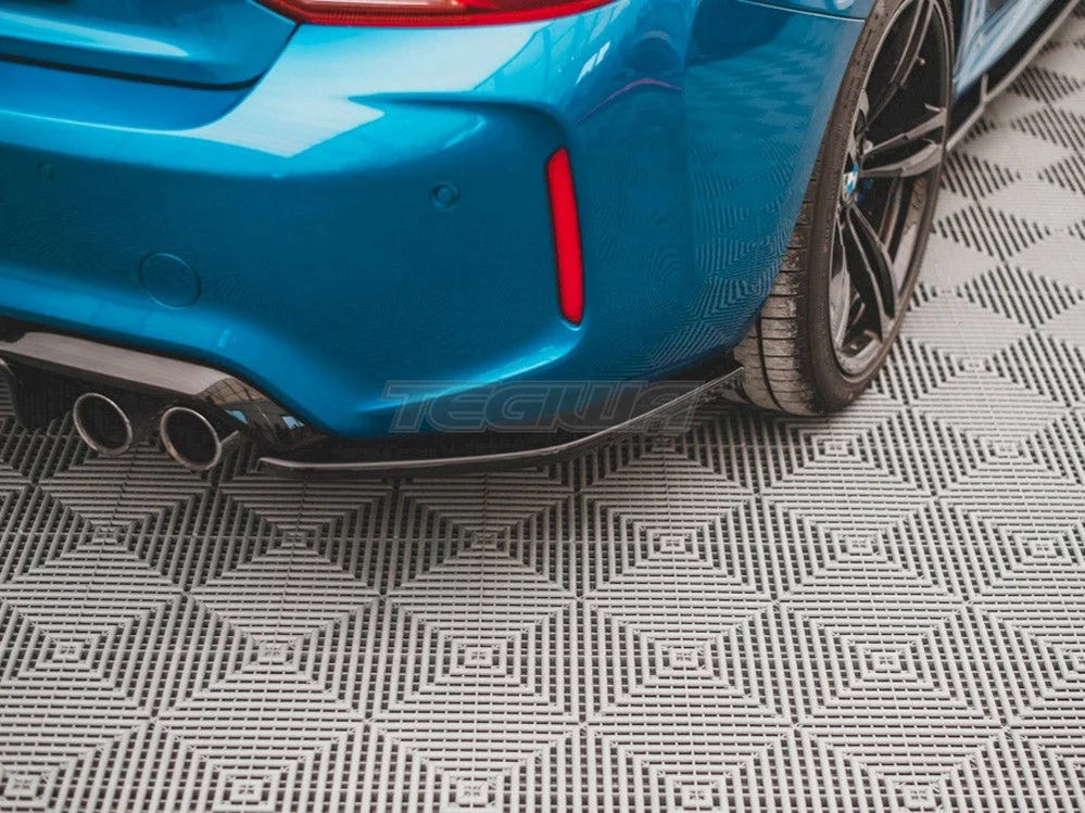 Maxton Design Rear Side Splitters V.3 BMW M2 F87 16-20