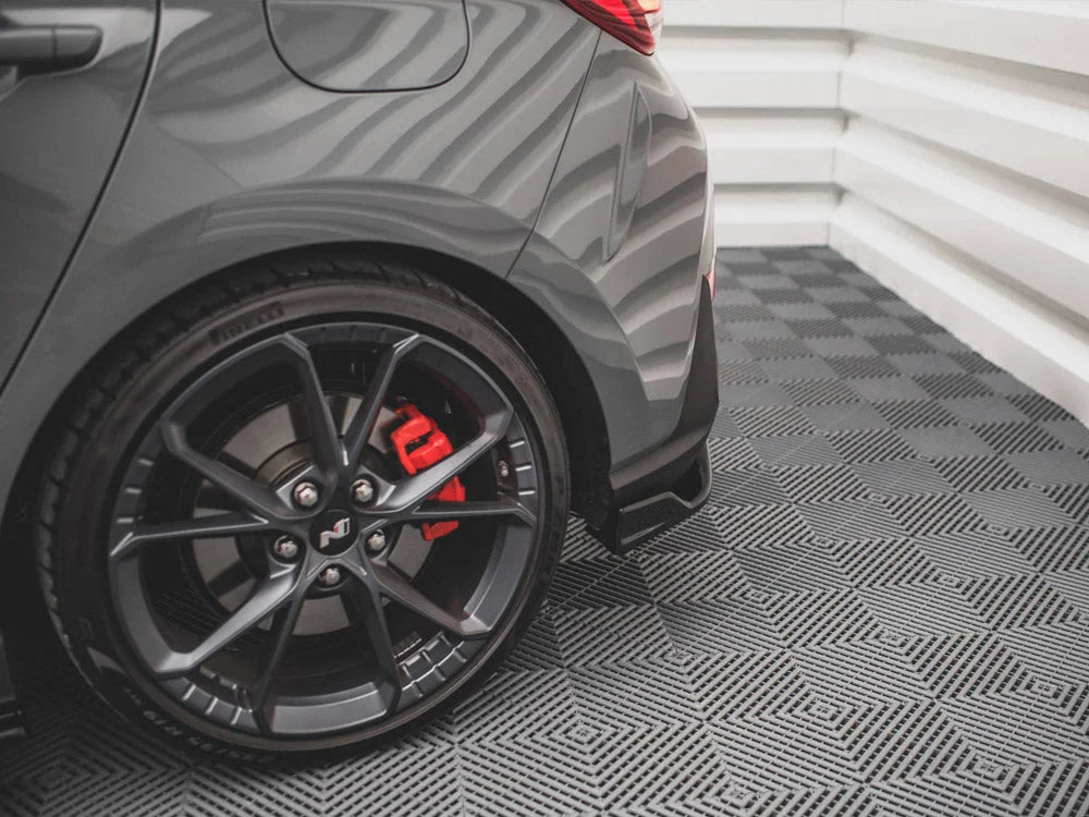 Maxton Design Rear Side Splitters V.3 Hyundai I30 N Hatchback MK3 Facelift 2020-