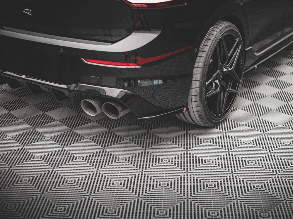 Maxton Design Rear Side Splitters V.3 Volkswagen Golf R MK8 20-