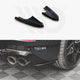 Maxton Design Rear Side Splitters V.3 Volkswagen Golf R MK8 20-