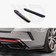 Maxton Design Rear Side Splitters V.4 Skoda Octavia RS MK4 2020-