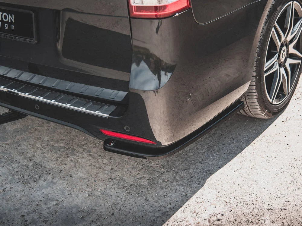 Maxton Design Rear Side Splitters V1 Mercedes-benz V-class Amg-line W447 Facelift 2019-
