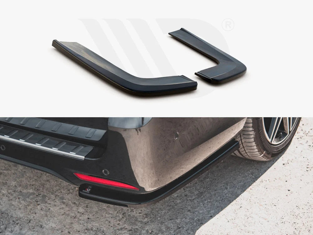 Maxton Design Rear Side Splitters V1 Mercedes-benz V-class Amg-line W447 Facelift 2019-