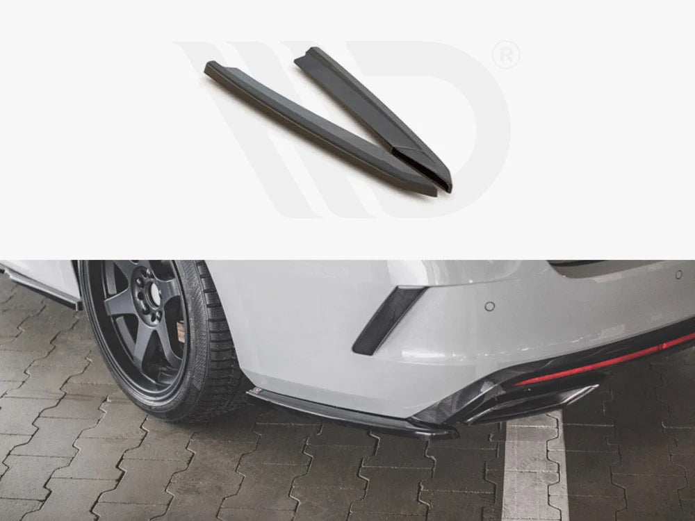 Maxton Design Rear Side Splitters V1 Skoda Octavia RS MK4 2020-