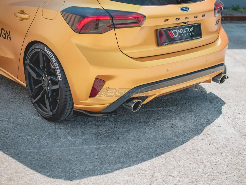 Maxton Design Rear Side Splitters V2 Ford Focus MK4 ST 2019-