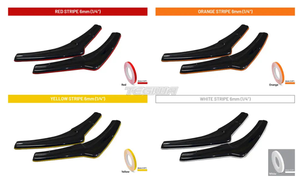 Maxton Design Rear Side Splitters V2 Ford Focus MK4 ST 2019-