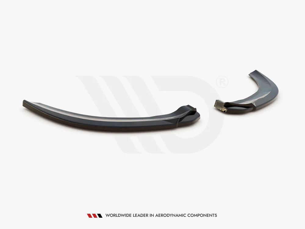 Maxton Design Rear Side Splitters V2 Ford Focus ST MK3 Facelift 15-18