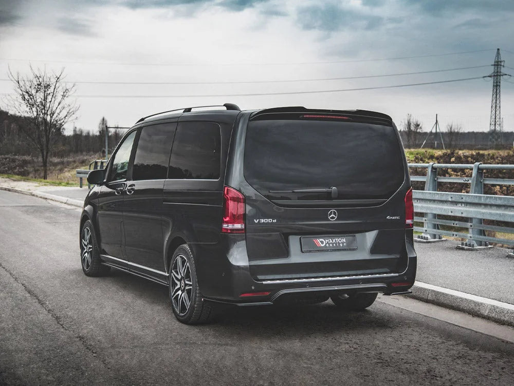 Maxton Design Rear Side Splitters V2 Mercedes-benz V-class Amg-line W447 Facelift 2019-