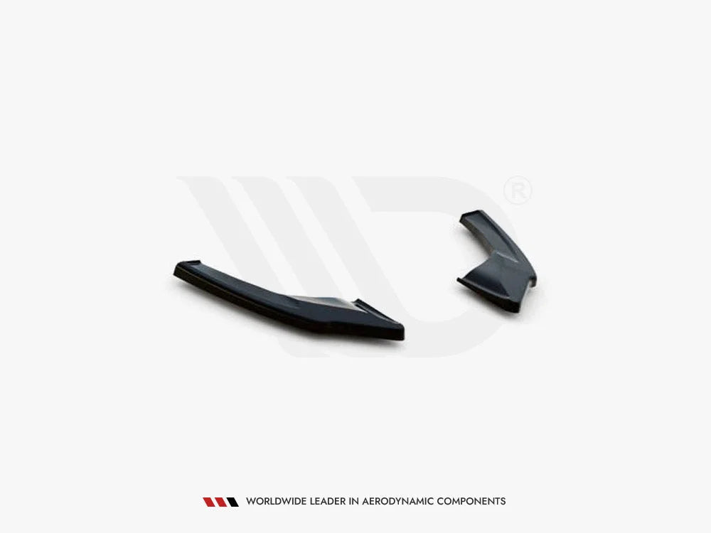 Maxton Design Rear Side Splitters V2 Volkswagen Golf 8 GTI Clubsport 20-