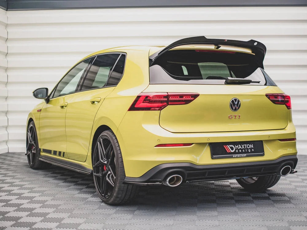 Maxton Design Rear Side Splitters V2 Volkswagen Golf 8 GTI Clubsport 20-