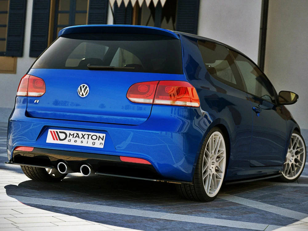 Maxton Design Rear Side Splitters Volkswagen Golf VI R