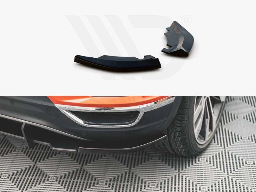 Maxton Design Rear Side Splitters Volkswagen T-roc MK1 2017-