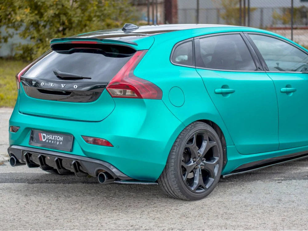 Maxton Design Rear Side Splitters Volvo V40 R-DESIGN 2012-19