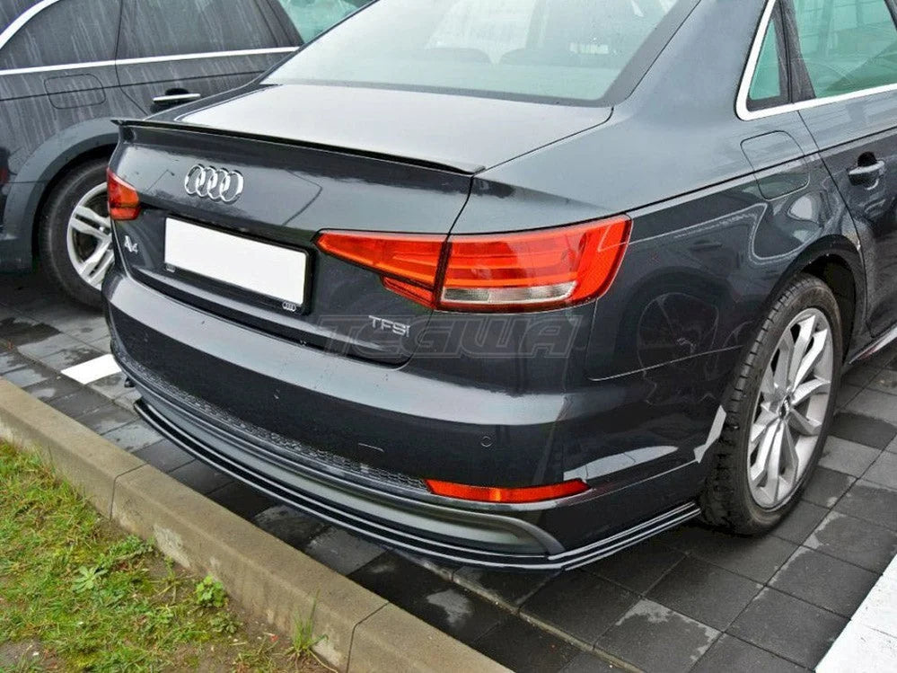 Maxton Design Rear Splitter Audi A4 B9 S-line Sedan 2015 - UP