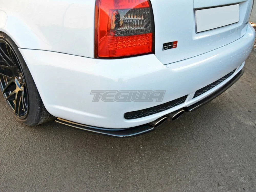 Maxton Design Rear Splitter Audi RS4 B5