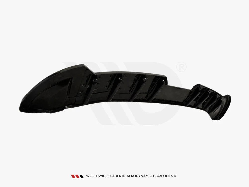 Maxton Design Rear Splitter Seat Ibiza 4 Sportcoupe Preface - With Vertical BARS