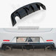 Maxton Design Rear Valance Alfa Romeo Giulietta Facelift Exhaust ON BOTH Sides Version 16-20