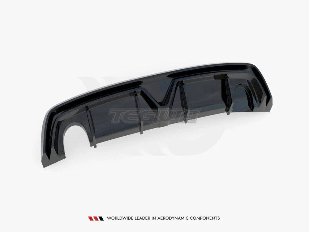 Maxton Design Rear Valance Alfa Romeo Giulietta Facelift Single Exhaust Version 16-20