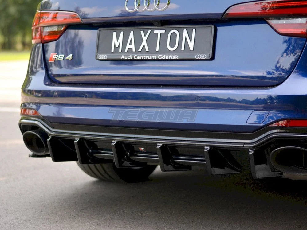 Maxton Design Rear Valance Audi RS4 B9 Avant 17-19